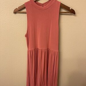 Forever 21 Sleeveless Pink Tank Top